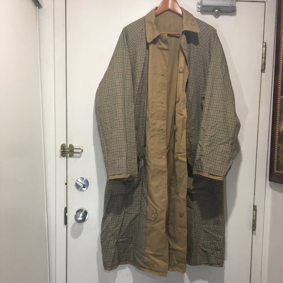 VINTAGE POLO TRENCH COATS SIZE M - Picture 3 of 9